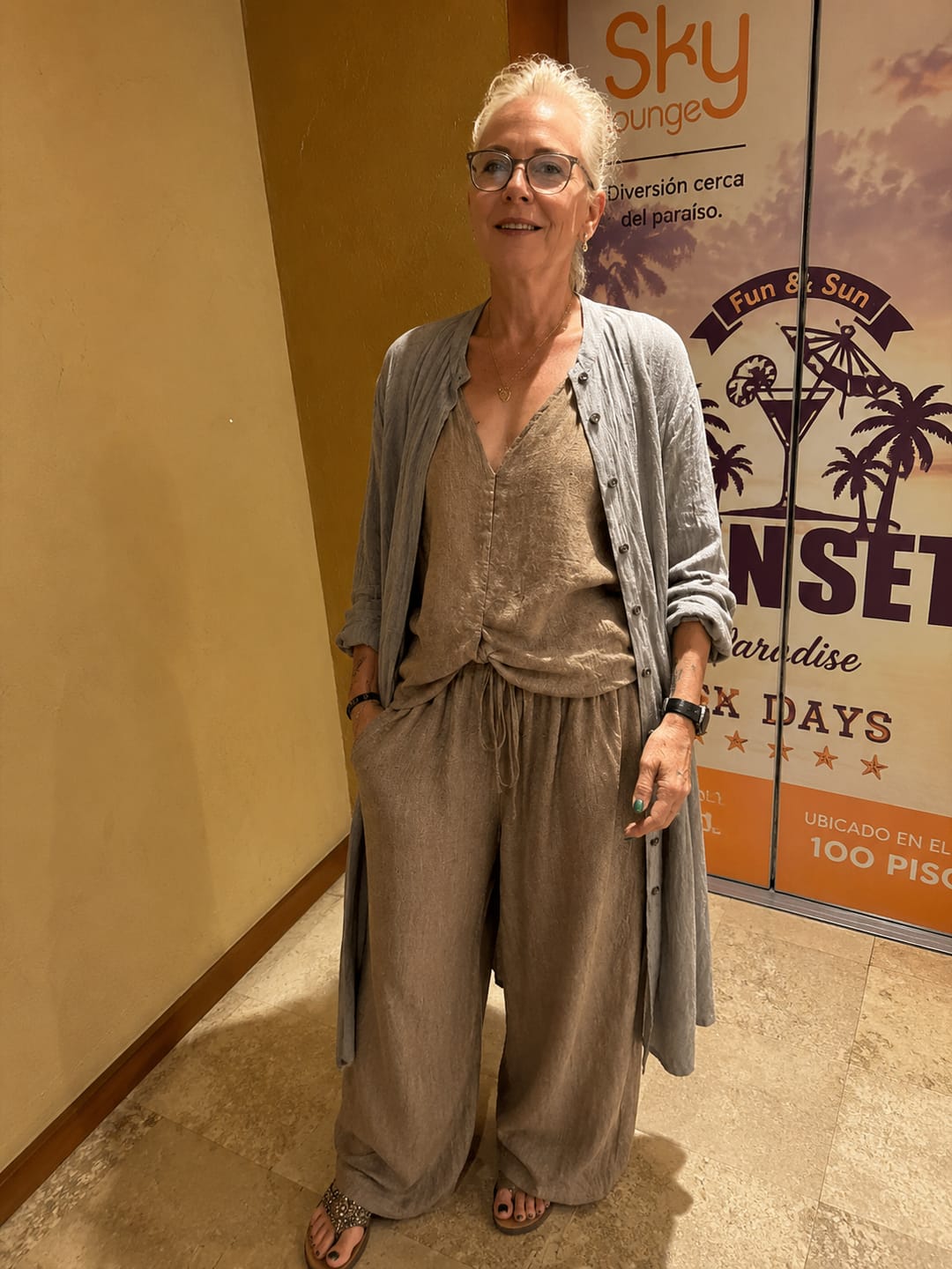 Customer photo review of ELENA | CONJUNTO LINO BOHO 3 PIEZAS
