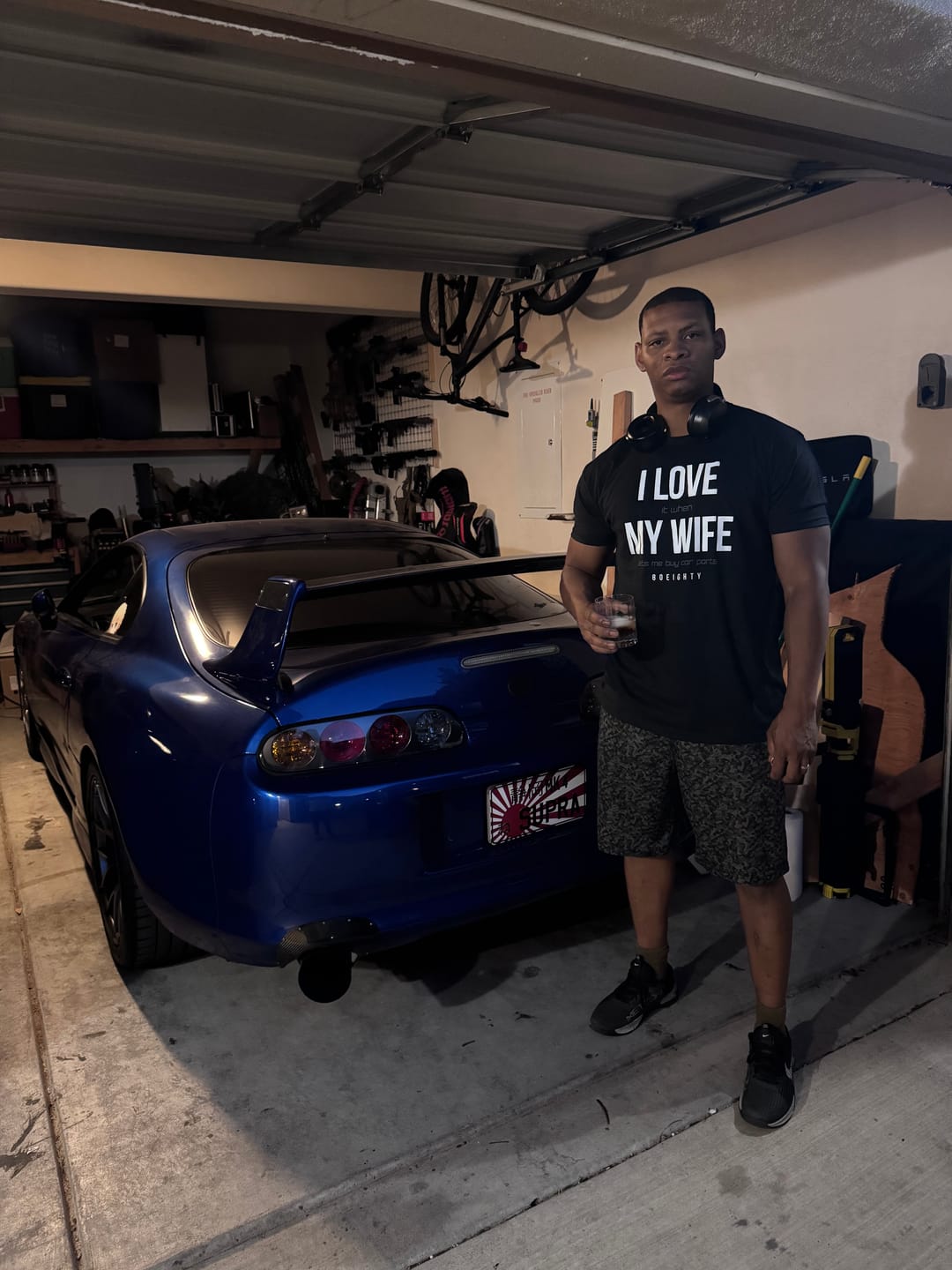 Customer photo review of 80Eighty® Love My Wife Shirt