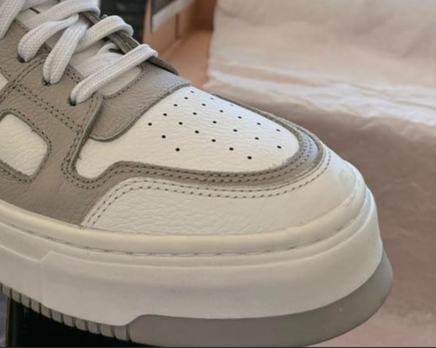 Customer photo review of SNEAKER SOHO PONTO H BRANCO/AREIA