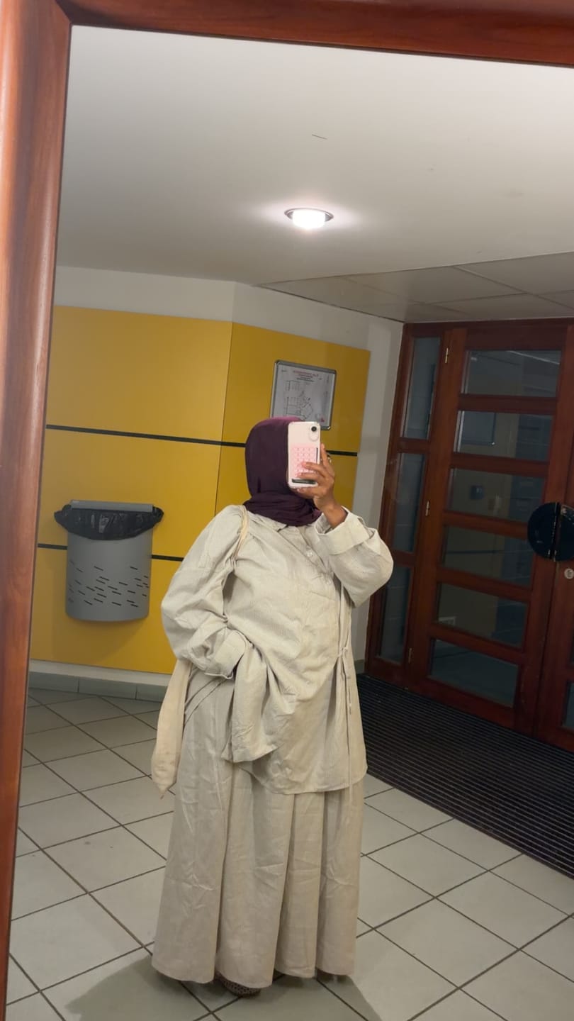 Customer photo review of ENSEMBLE À RAYURES NAÏA