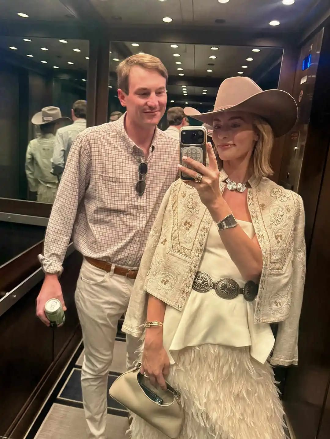 Customer photo review of Celina Floral Print Cropped Jacket