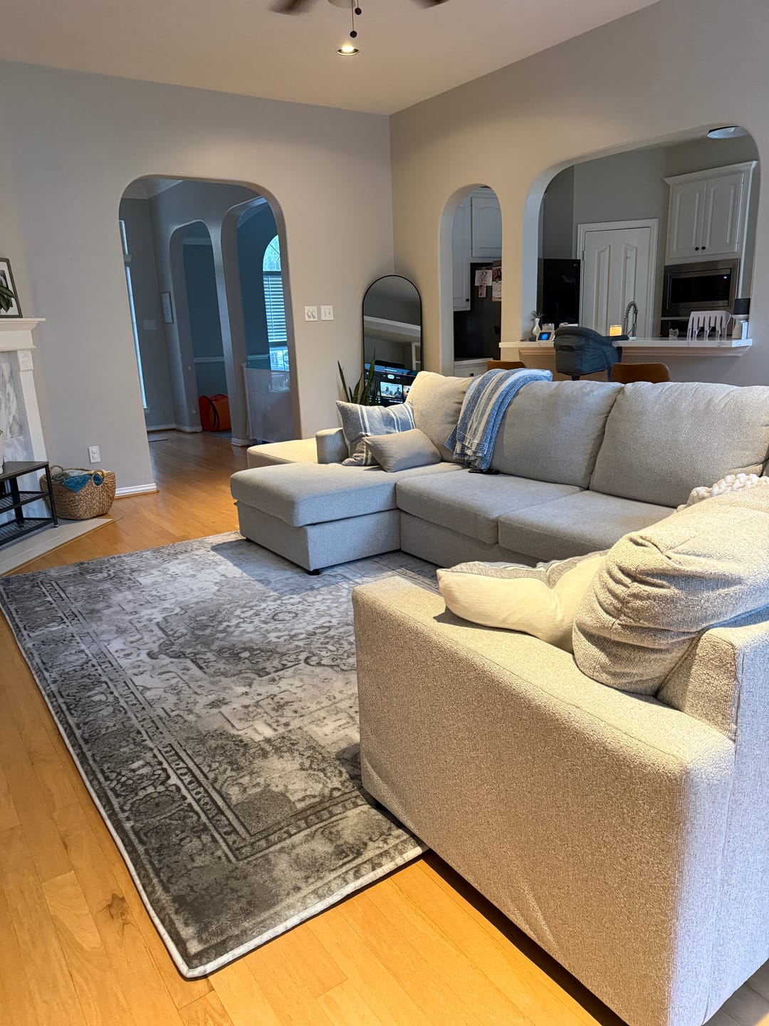 Customer photo review of Designer Relax Mat - 1.4" Thick Foam Base