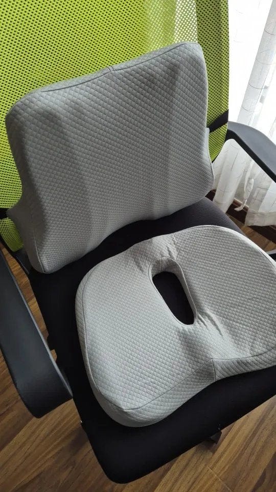 Customer photo review of BOLTHUT™ Memory Foam Seat Cushion — Tailbone & Posture Relief
