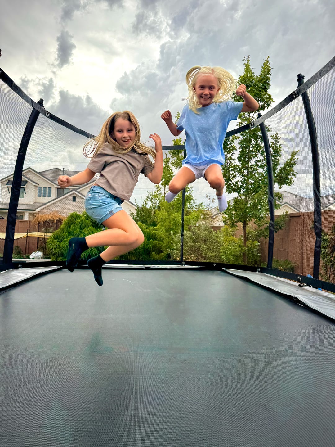 Customer photo review of 10x17' Rectangle Trampoline Pro-Line Avyna Above Ground with Enclosure