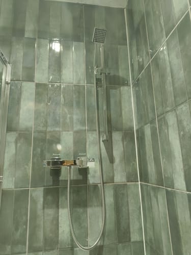 Customer photo review of Observa Square Thermostatic Shower Valve & Slide Rail Kit