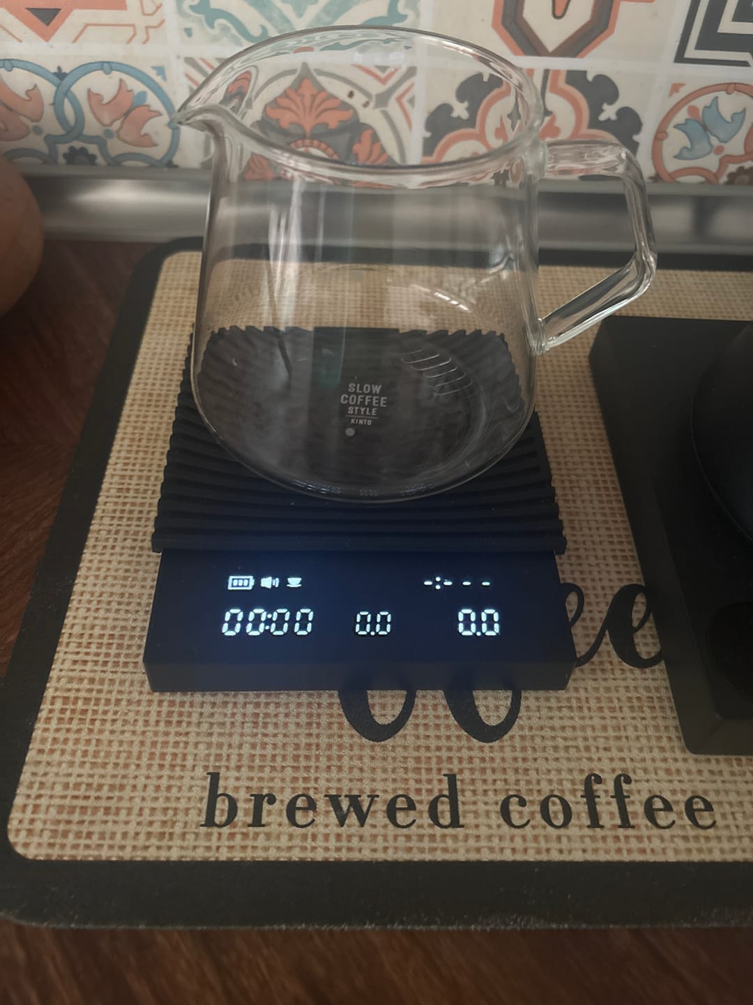 Customer photo review of TIMEMORE Basic 3.0 Electronic Espresso Scale with Timer