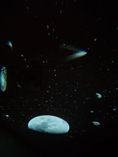 Customer photo review of Starry Sky Galaxy Projector