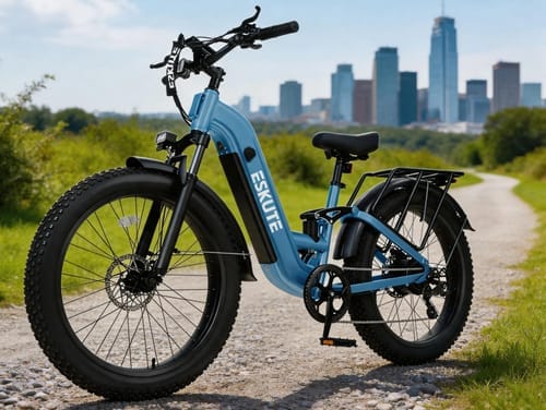 Customer photo review of Eskute® C300R ST All-Terrain Electric Bike