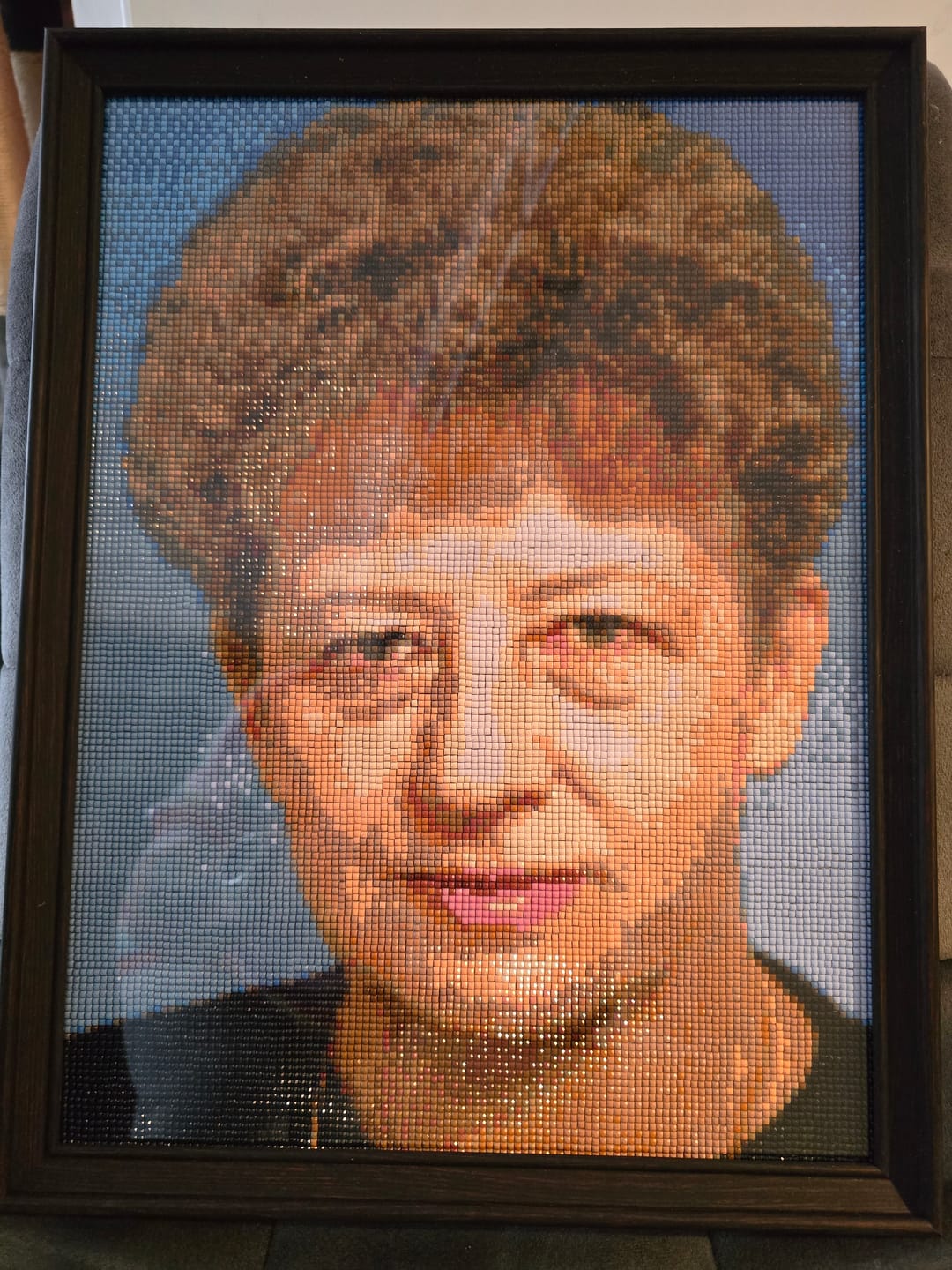 Customer photo review of Diamond Painting Eigen Foto (New)