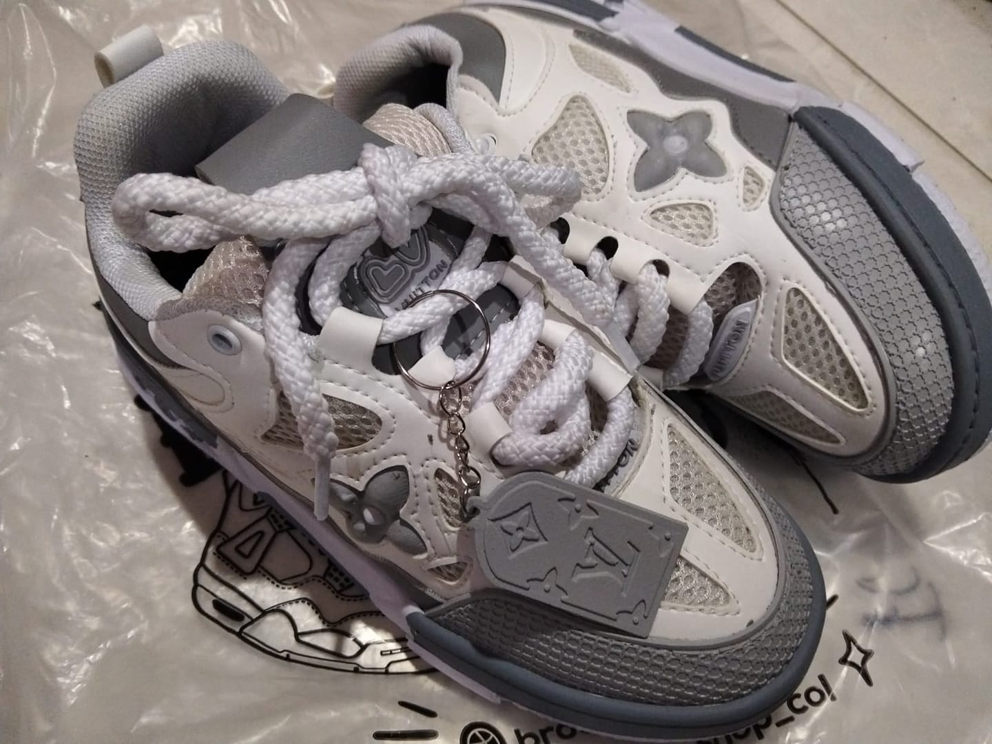 Customer photo review of LOUIS VUITTON SKATE
