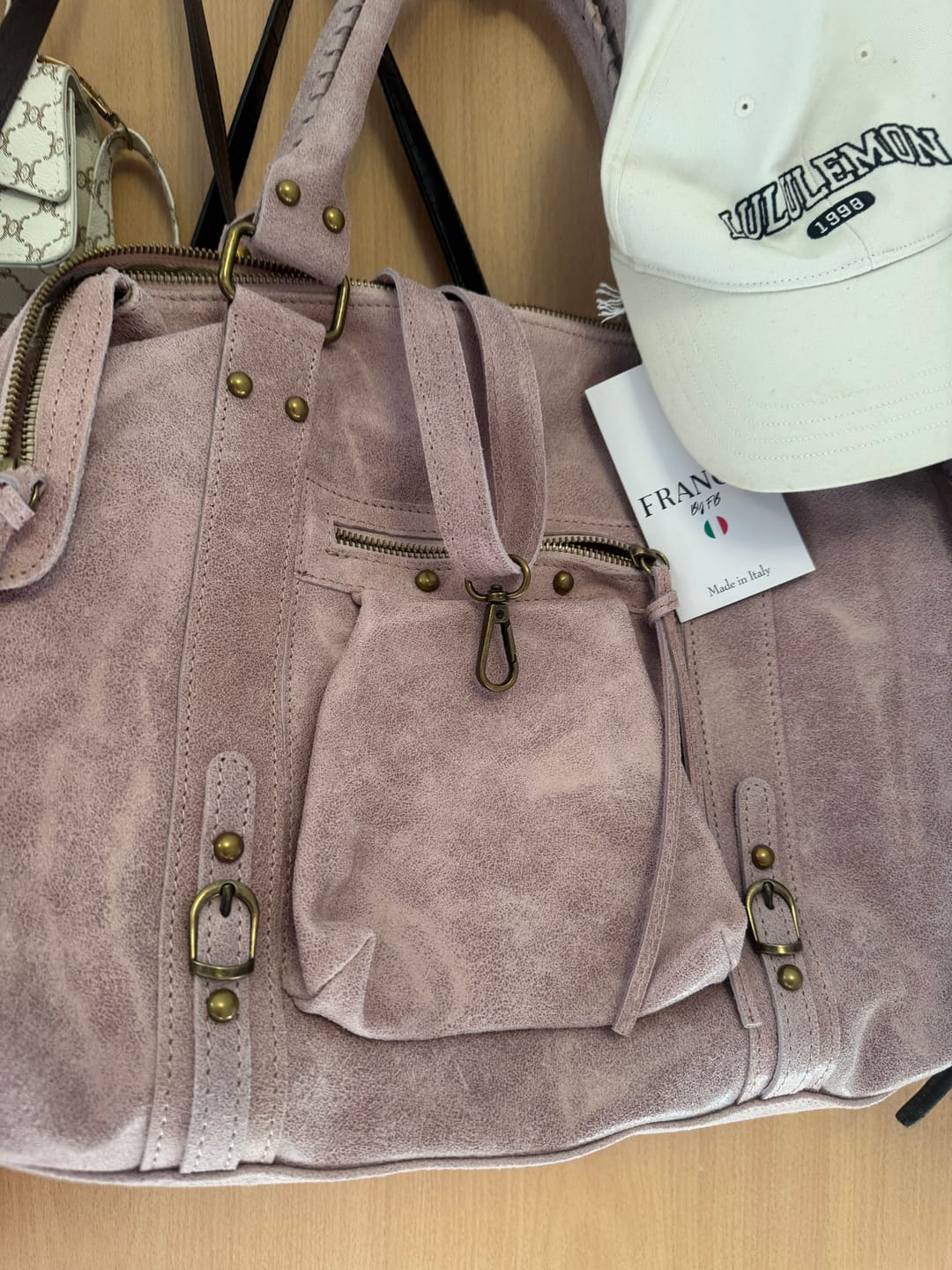 Customer photo review of It Girl Bag Vanilla Pink "Soft gloss"