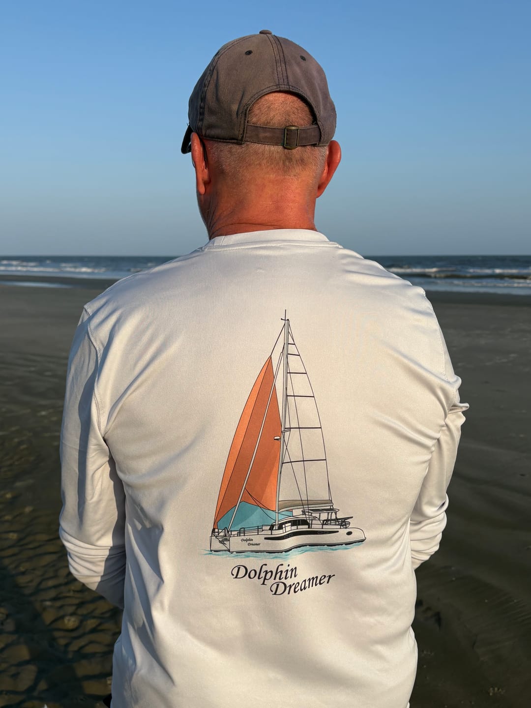 Customer photo review of Dri-Fit Custom Boat Shirts - Long Sleeve