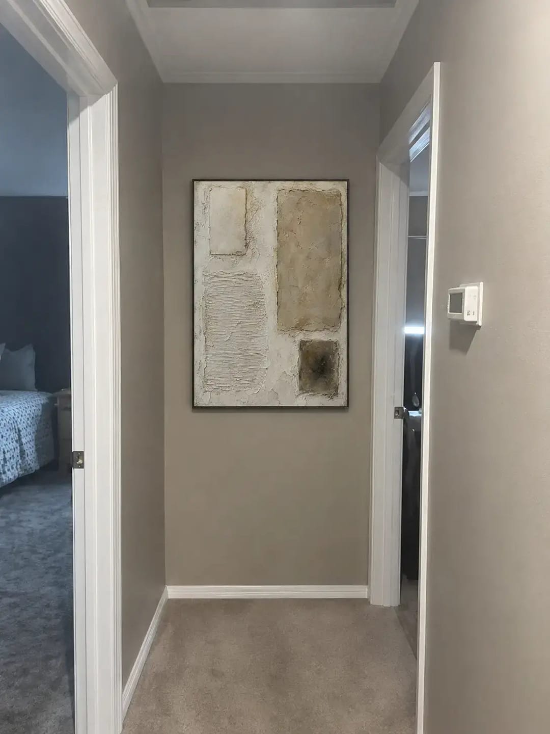 Customer photo review of Organic Stratum Relief Painting