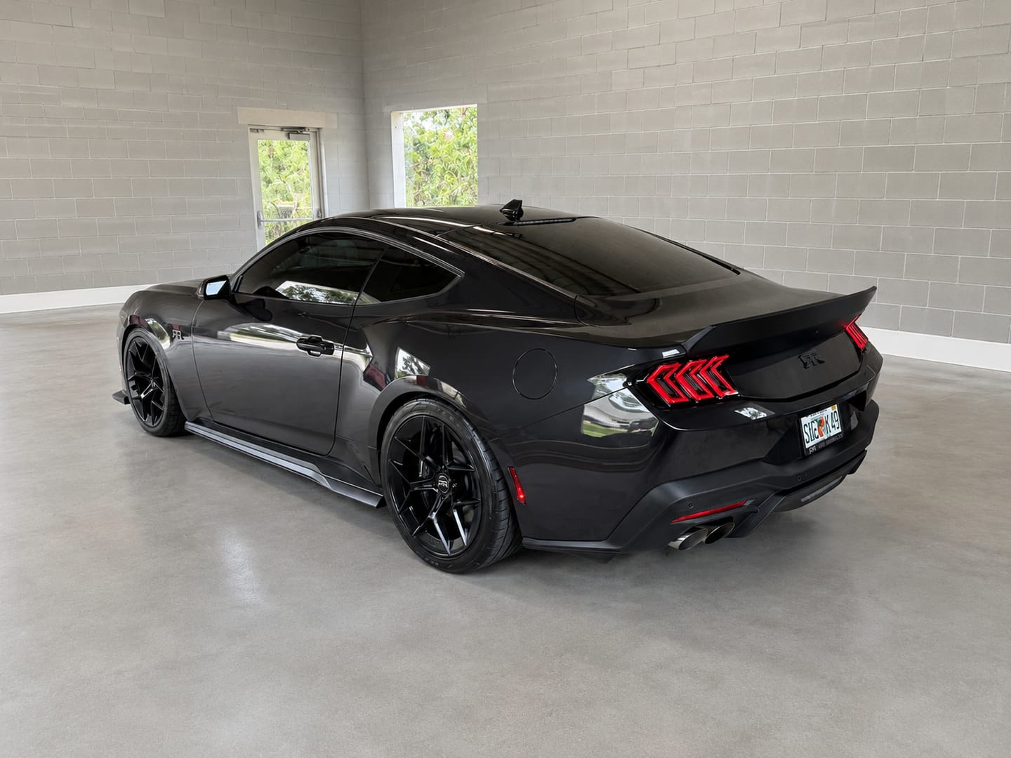 Customer photo review of 2024-2026 Mustang S650 Heritage-X™ Taillights Amber Turn Signal Sequential w/ Animation