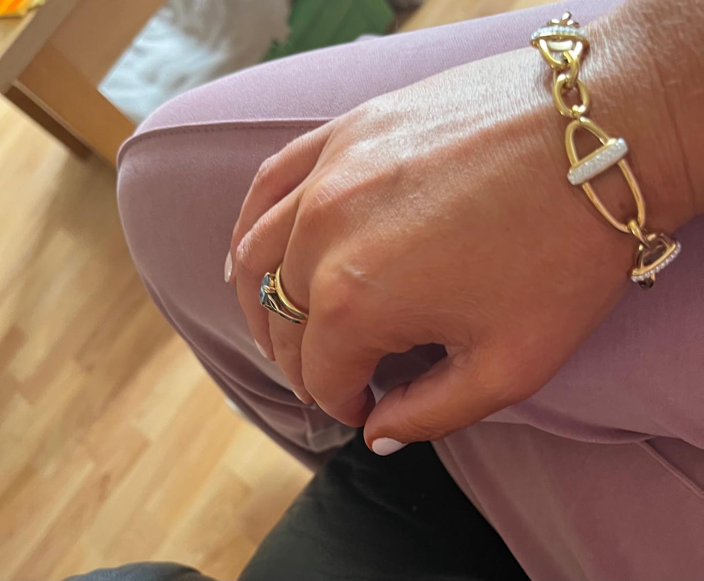 Customer photo review of Embellished Solas Bracelet