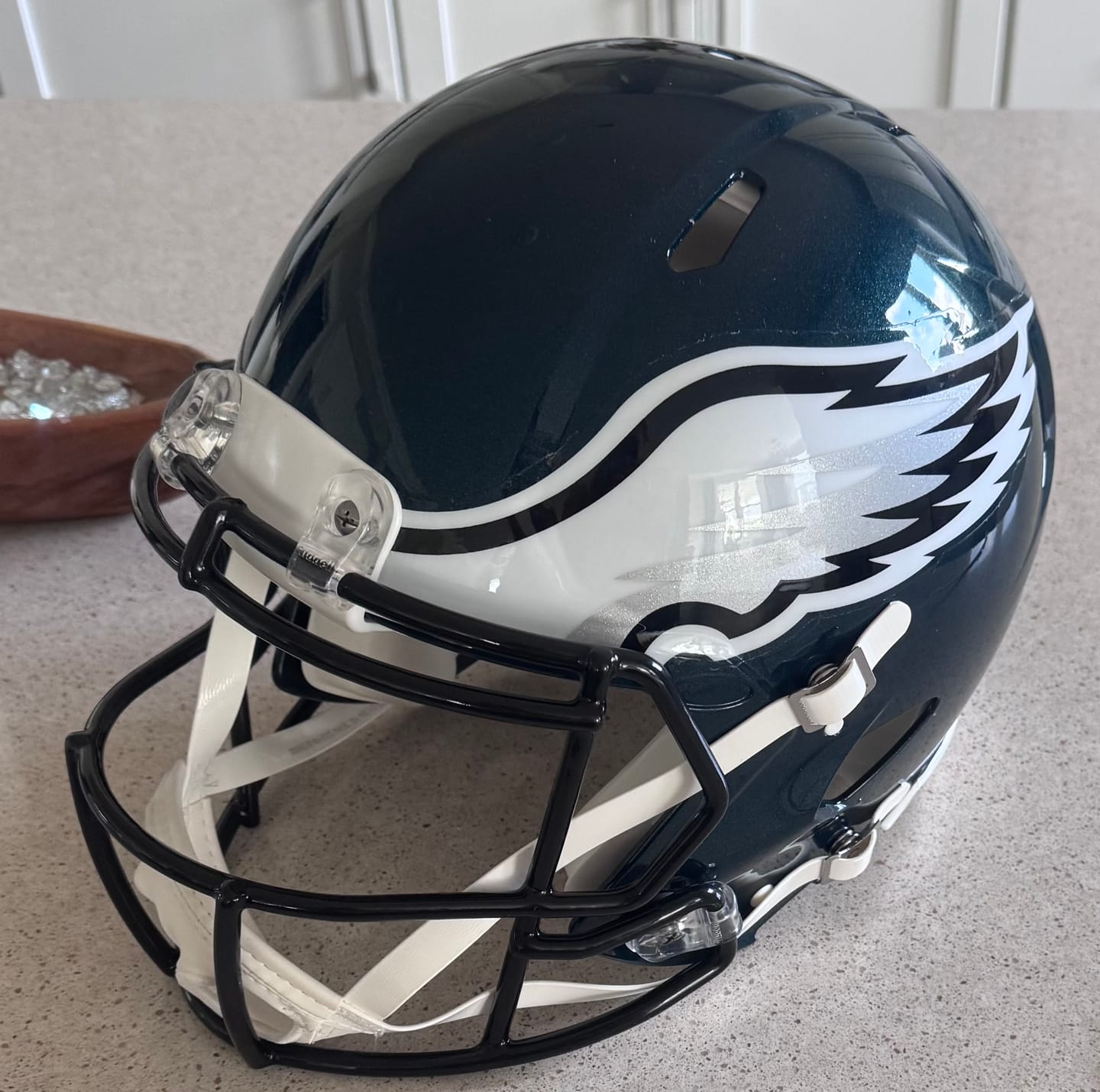 Customer photo review of Philadelphia Eagles Riddell Speed Authentic Helmet