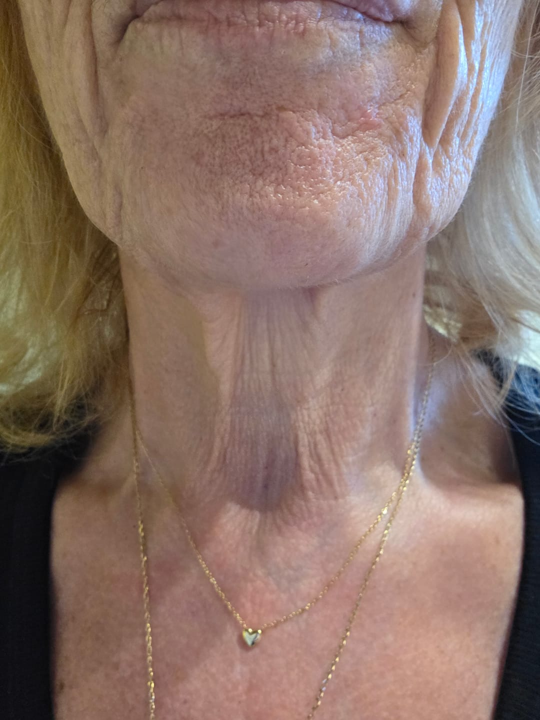 Customer photo review of Mini Heart Necklace