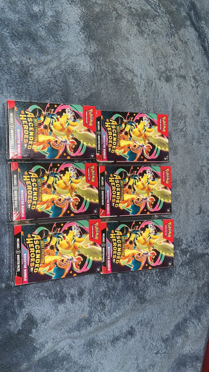 Customer photo review of Ascended Heroes Booster Bundle
