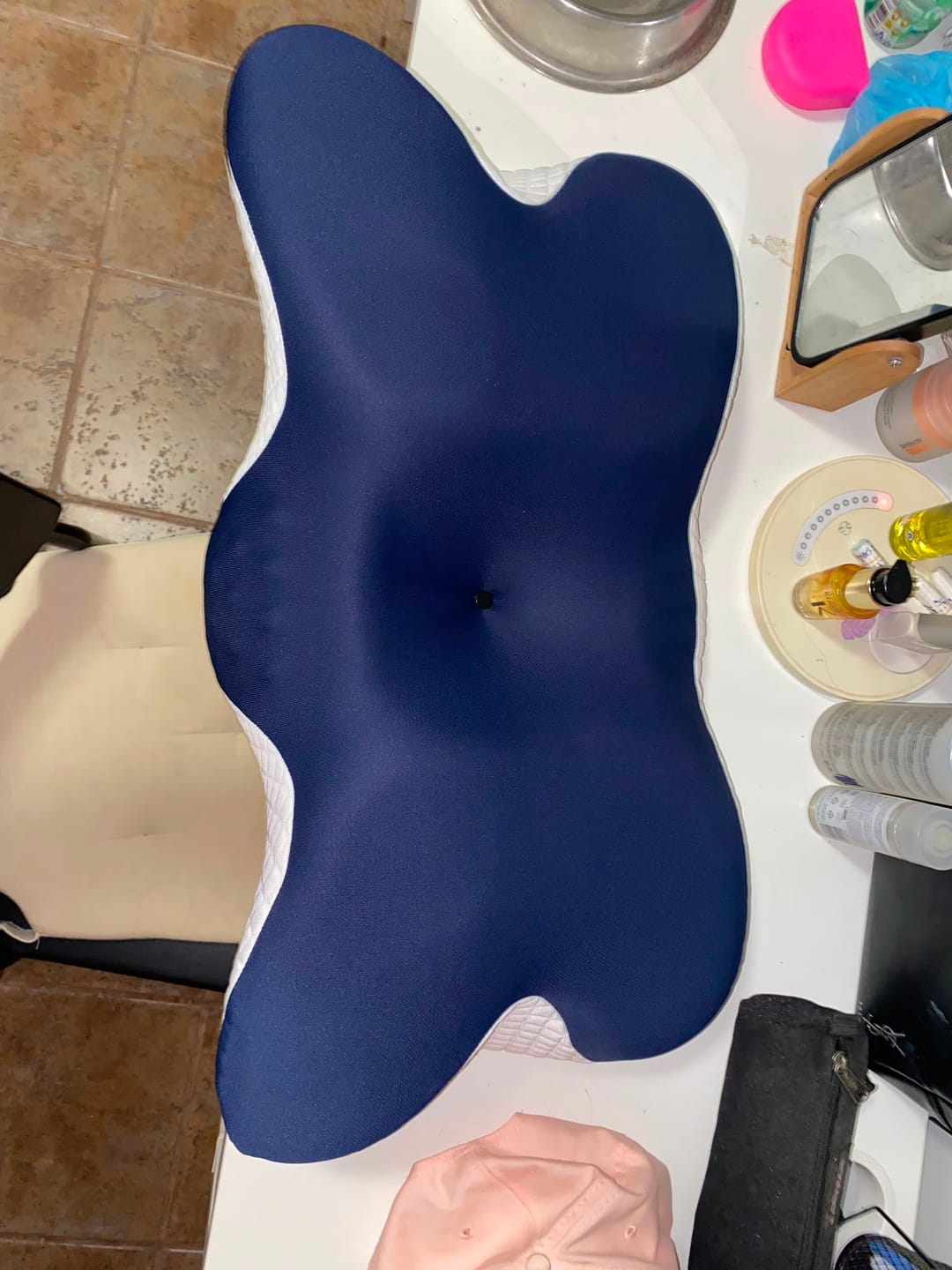 Customer photo review of NIVA Cervical Pillow® Almohada Cervical