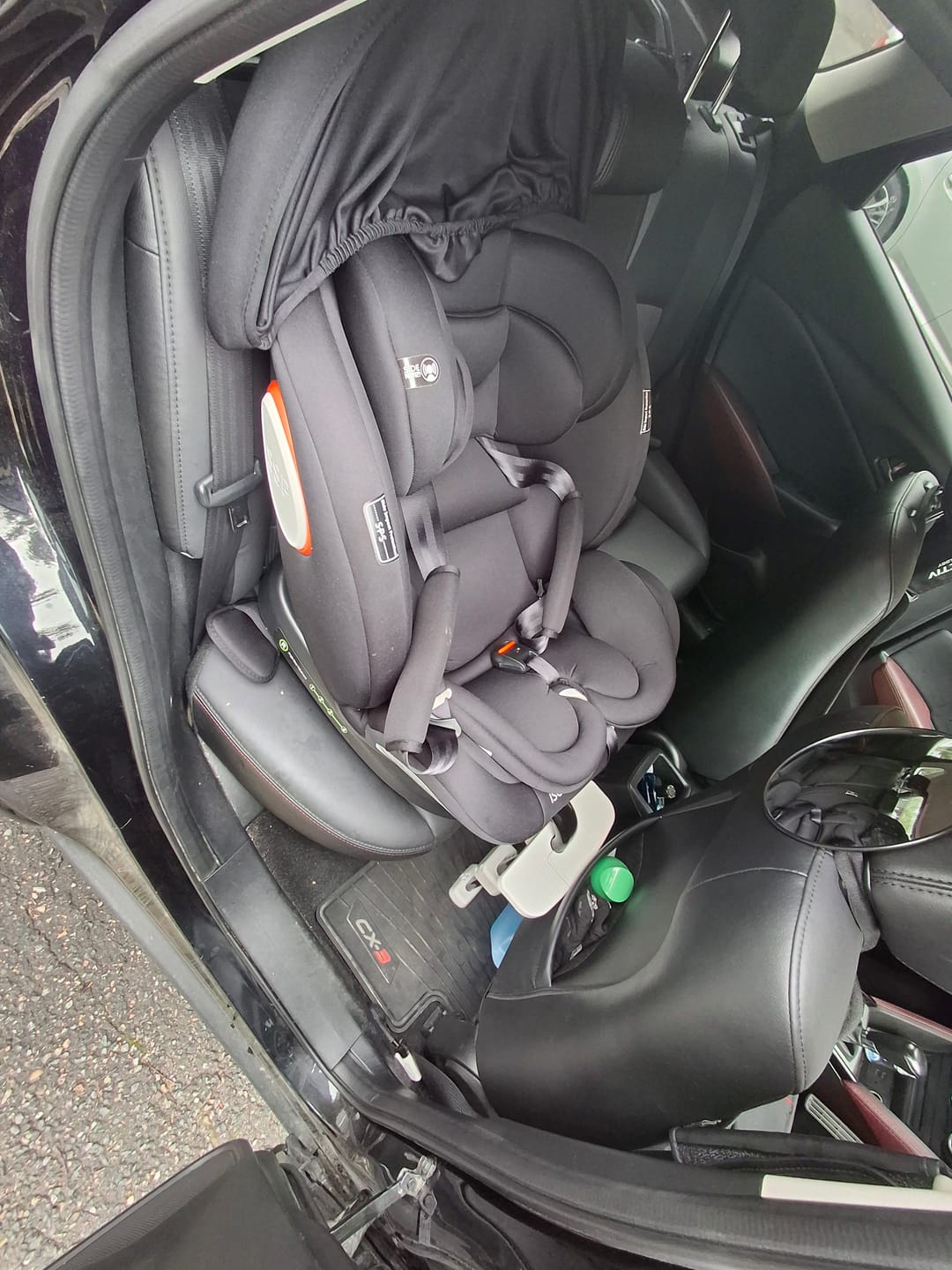 Customer photo review of Bilbarnstol ISOFIX 360° i-Size med sufflett by LV