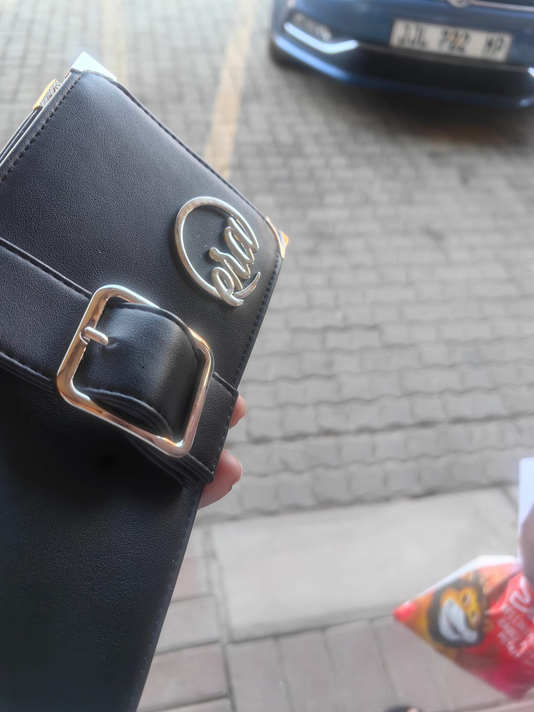 Customer photo review of Black ERA Signature Wallet