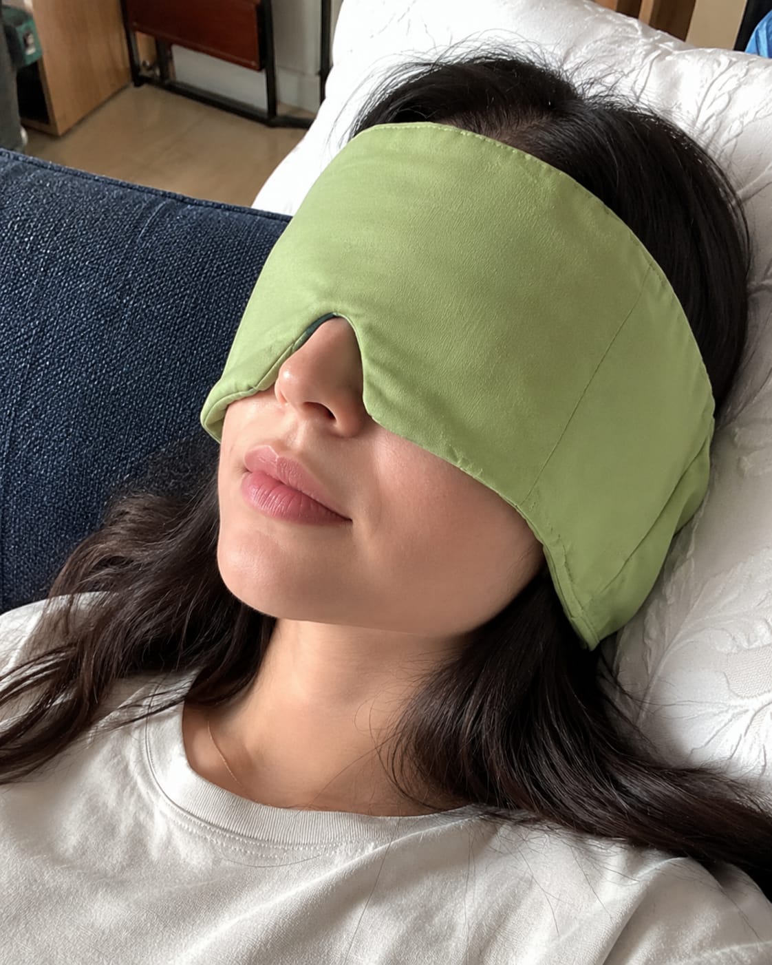 Customer photo review of Verzwaard Slaapmasker - 1+1 GRATIS