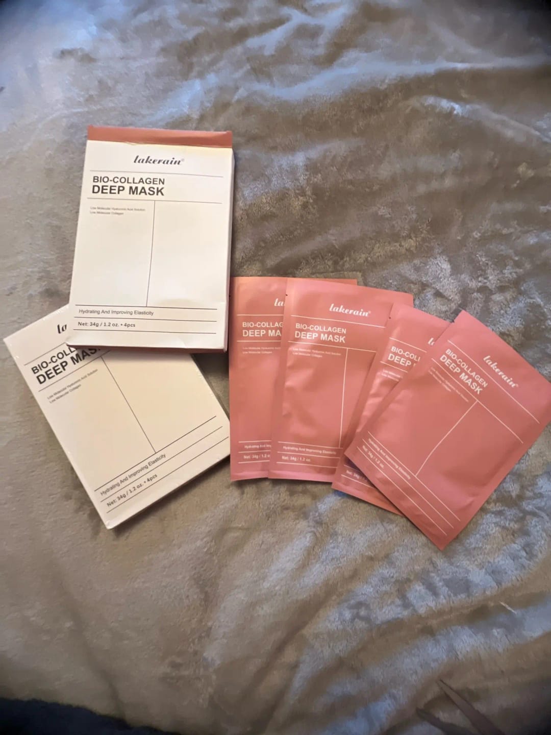 Customer photo review of Bio-Collagen Deep Face Mask