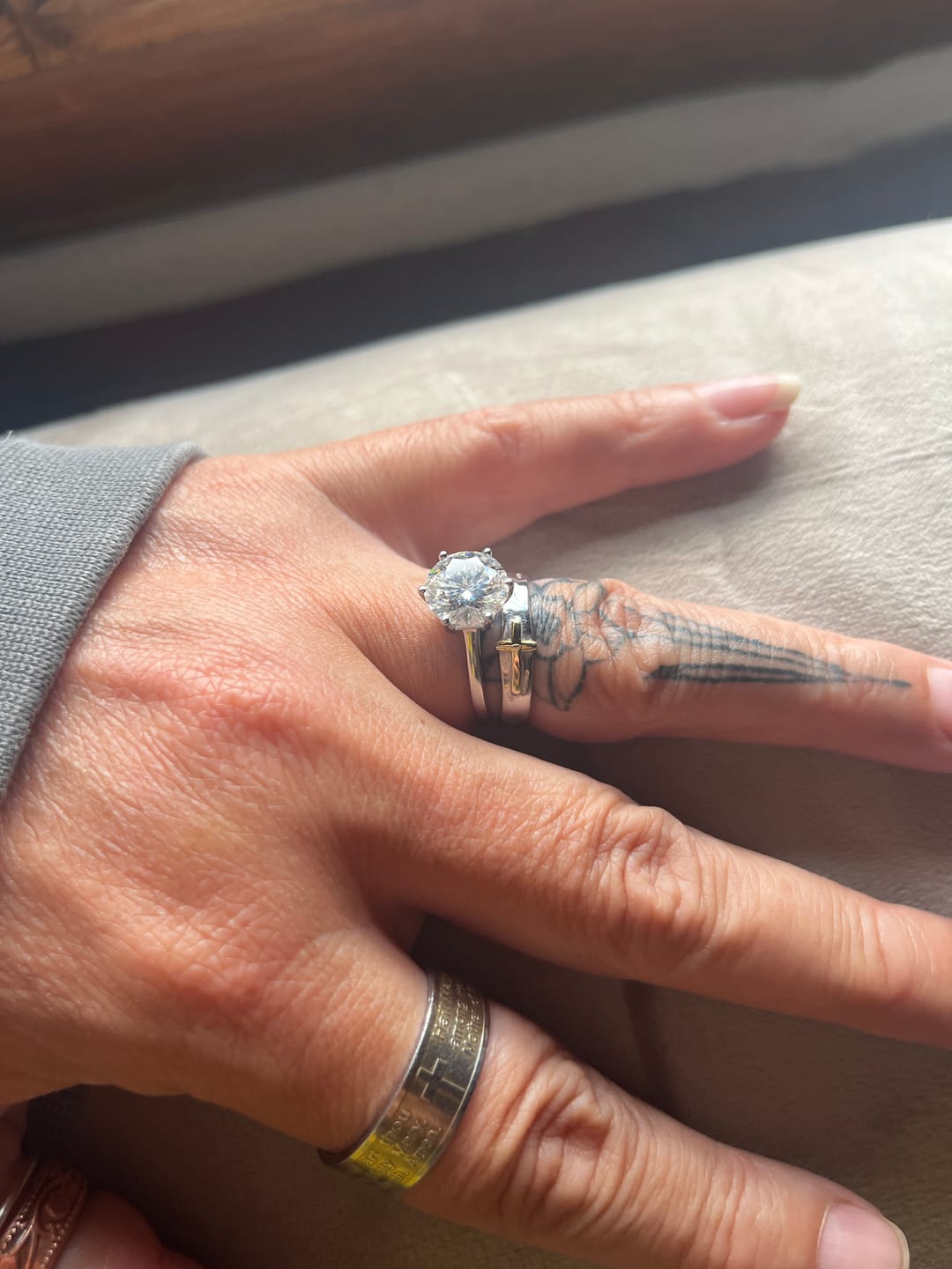 Customer photo review of Mountain Cross Stack