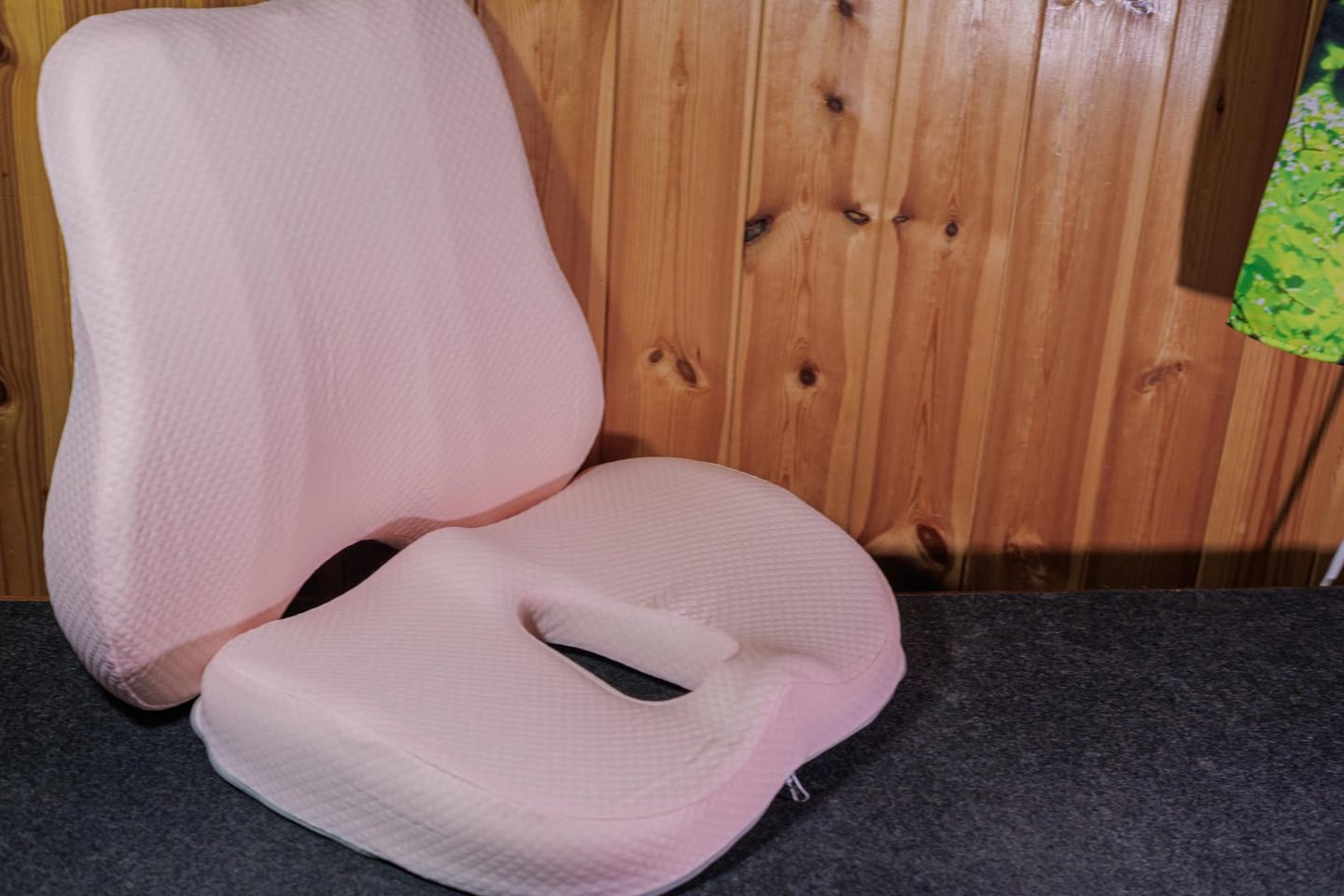 Customer photo review of BOLTHUT™ Memory Foam Seat Cushion — Tailbone & Posture Relief