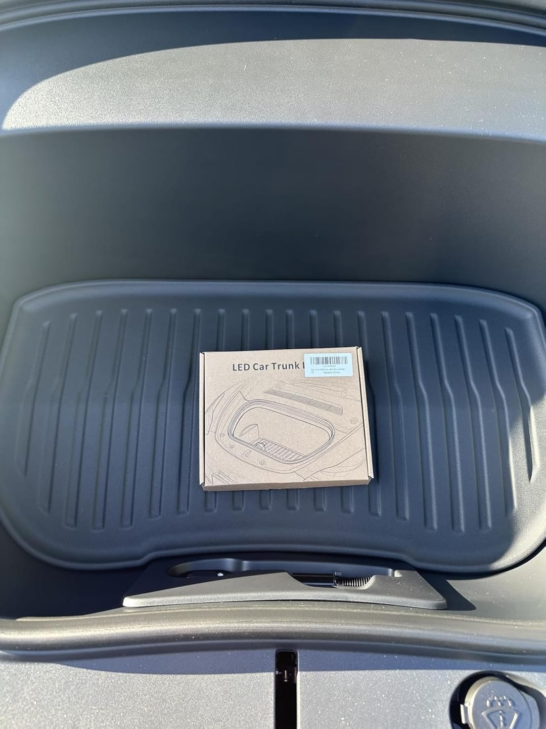 Customer photo review of BOLTHUT™ LED Trunk Light Strip — Auto-On Cargo Lighting