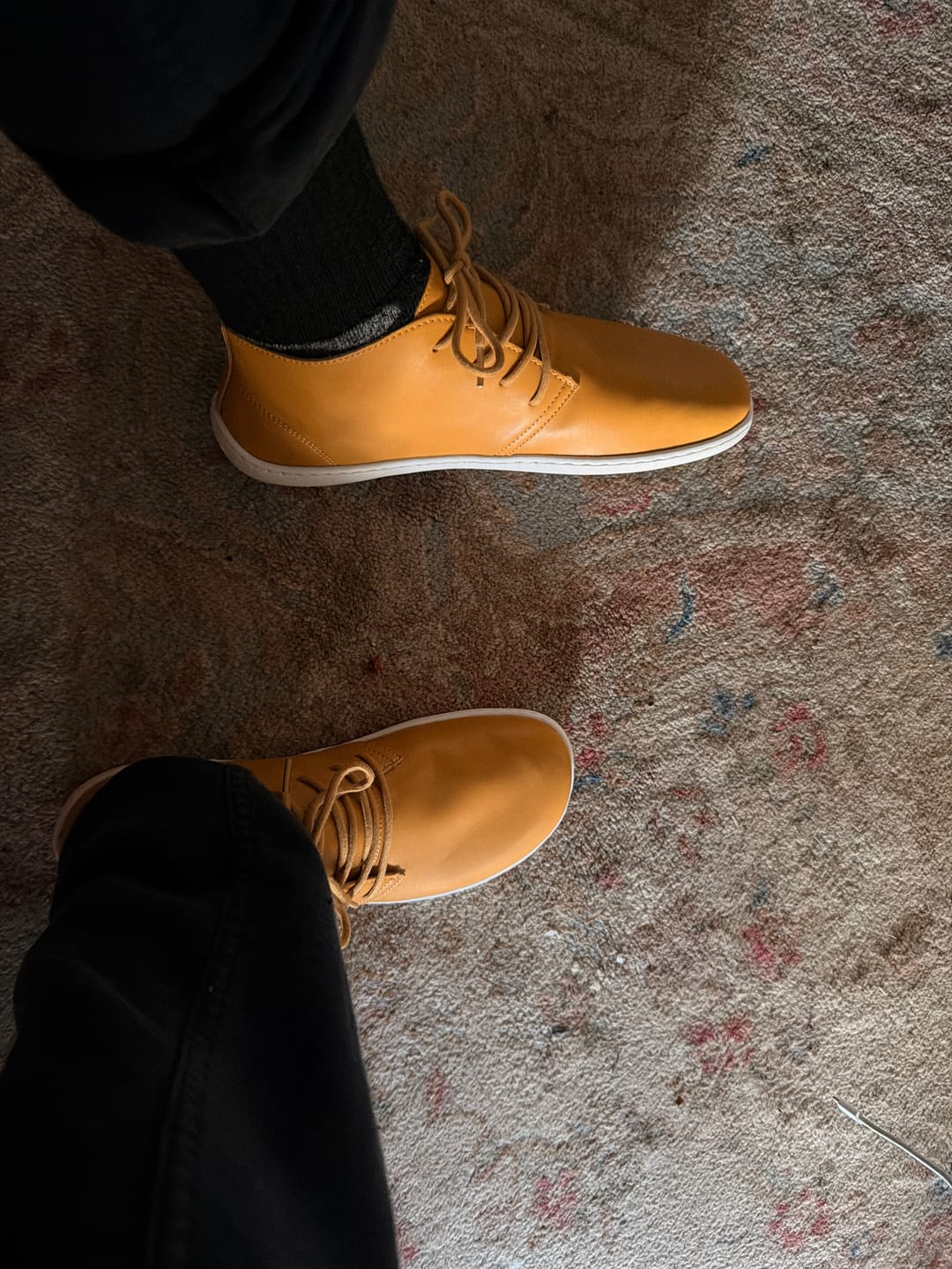 Customer photo review of Noble Ⅰ – Vegan Barefoot Dress Shoes