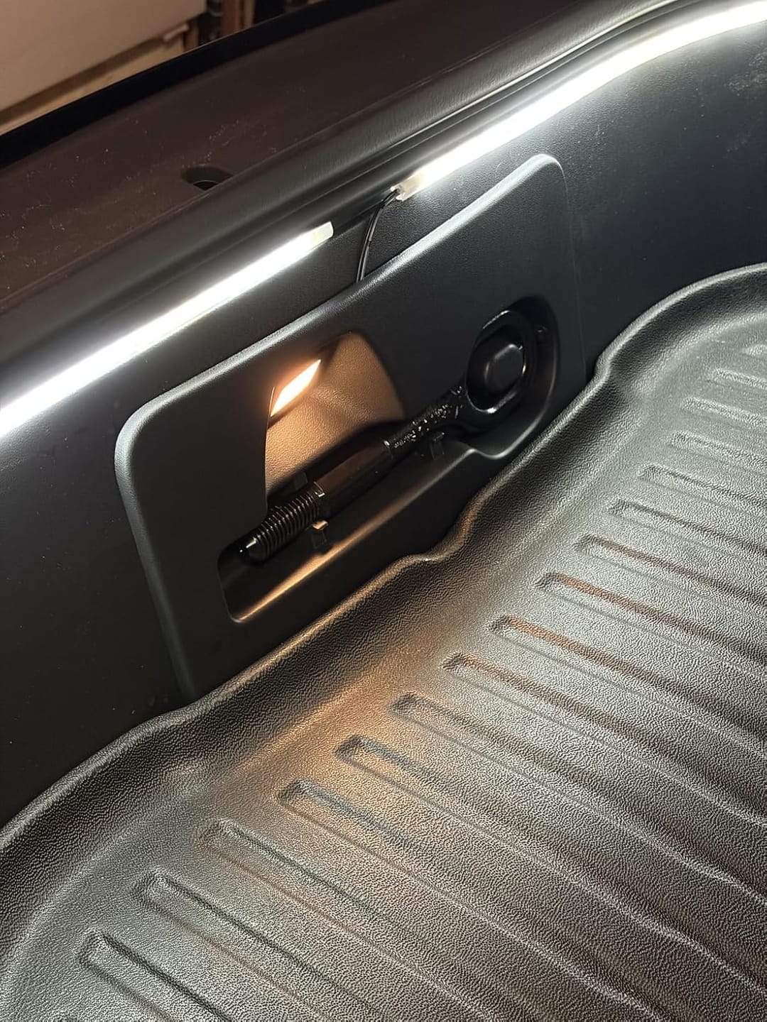 Customer photo review of BOLTHUT™ LED Trunk Light Strip — Auto-On Cargo Lighting
