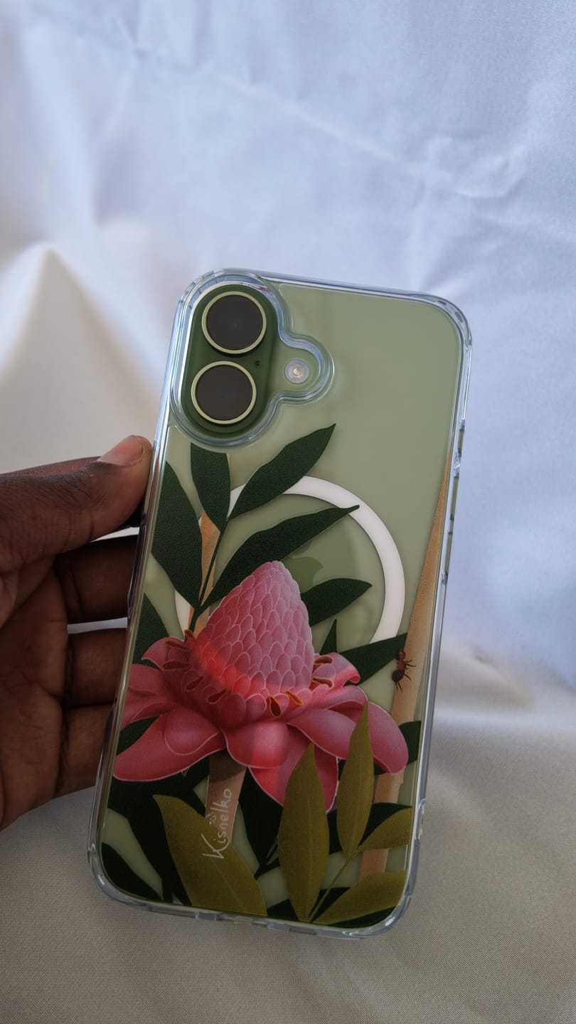 Customer photo review of Coque Transparente - Rose de Porcelaine (MagSafe)