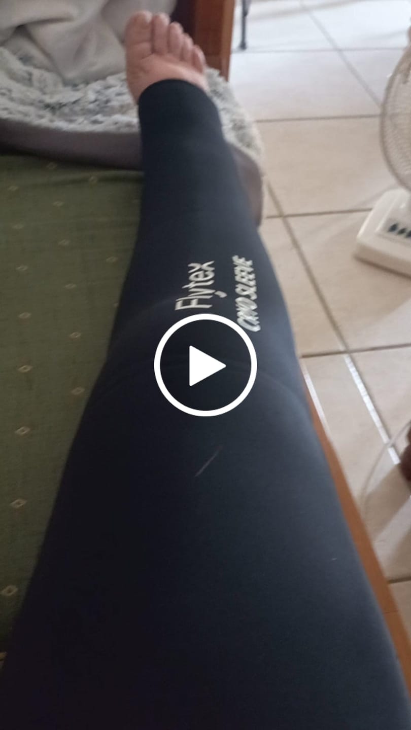 Customer video review of Manchon de Cryothérapie