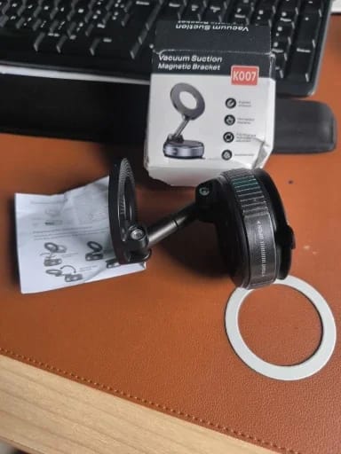 Customer photo review of Magnetic Phone Holder Foldable Design 360°