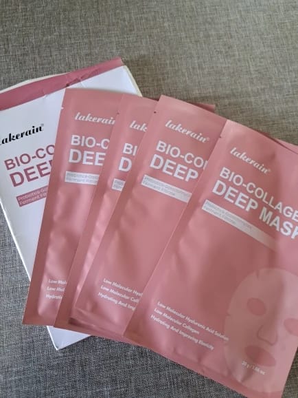 Customer photo review of Bio-Collagen Deep Face Mask