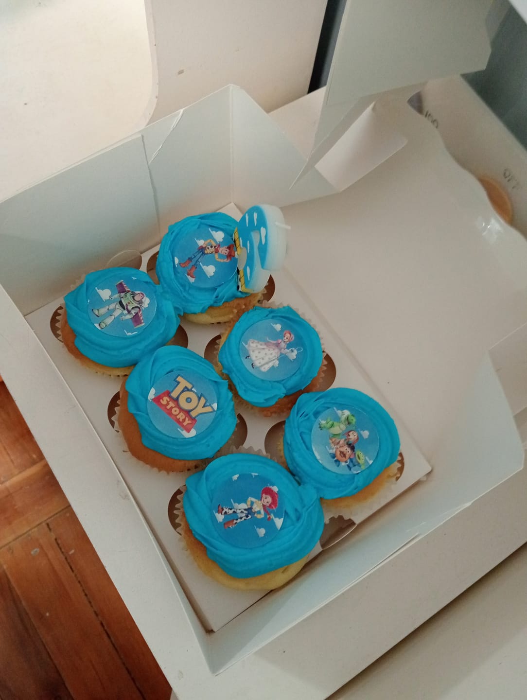 Customer photo review of Toy Story – Edible Icing Images