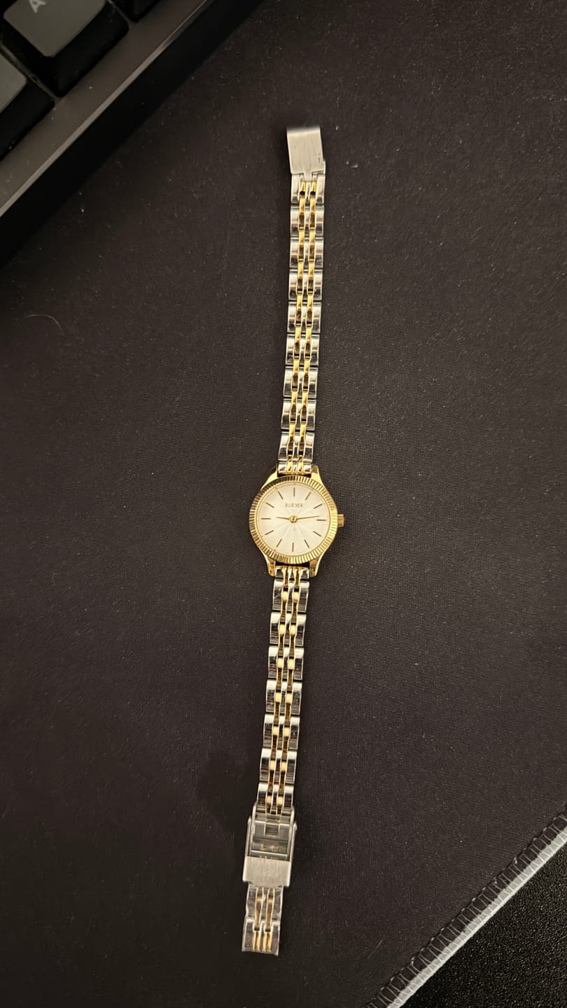 Customer photo review of Sophie Gold Silver