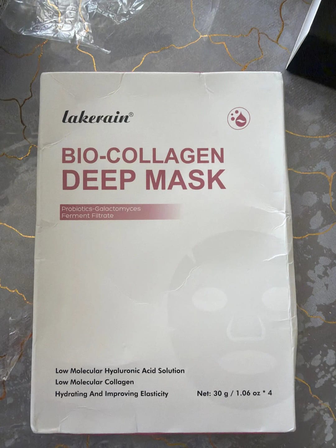 Customer photo review of Bio-Collagen Deep Face Mask