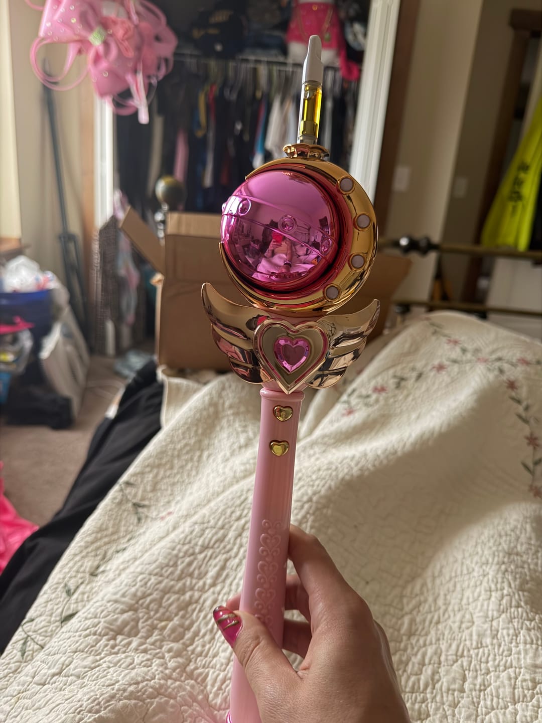 Customer photo review of Moon Wand Cart Battery (Limited Edition)