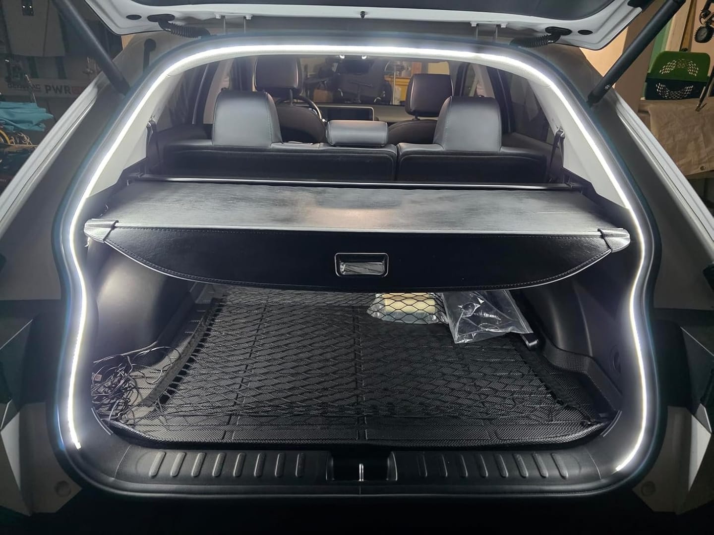 Customer photo review of BOLTHUT™ LED Trunk Light Strip — Auto-On Cargo Lighting