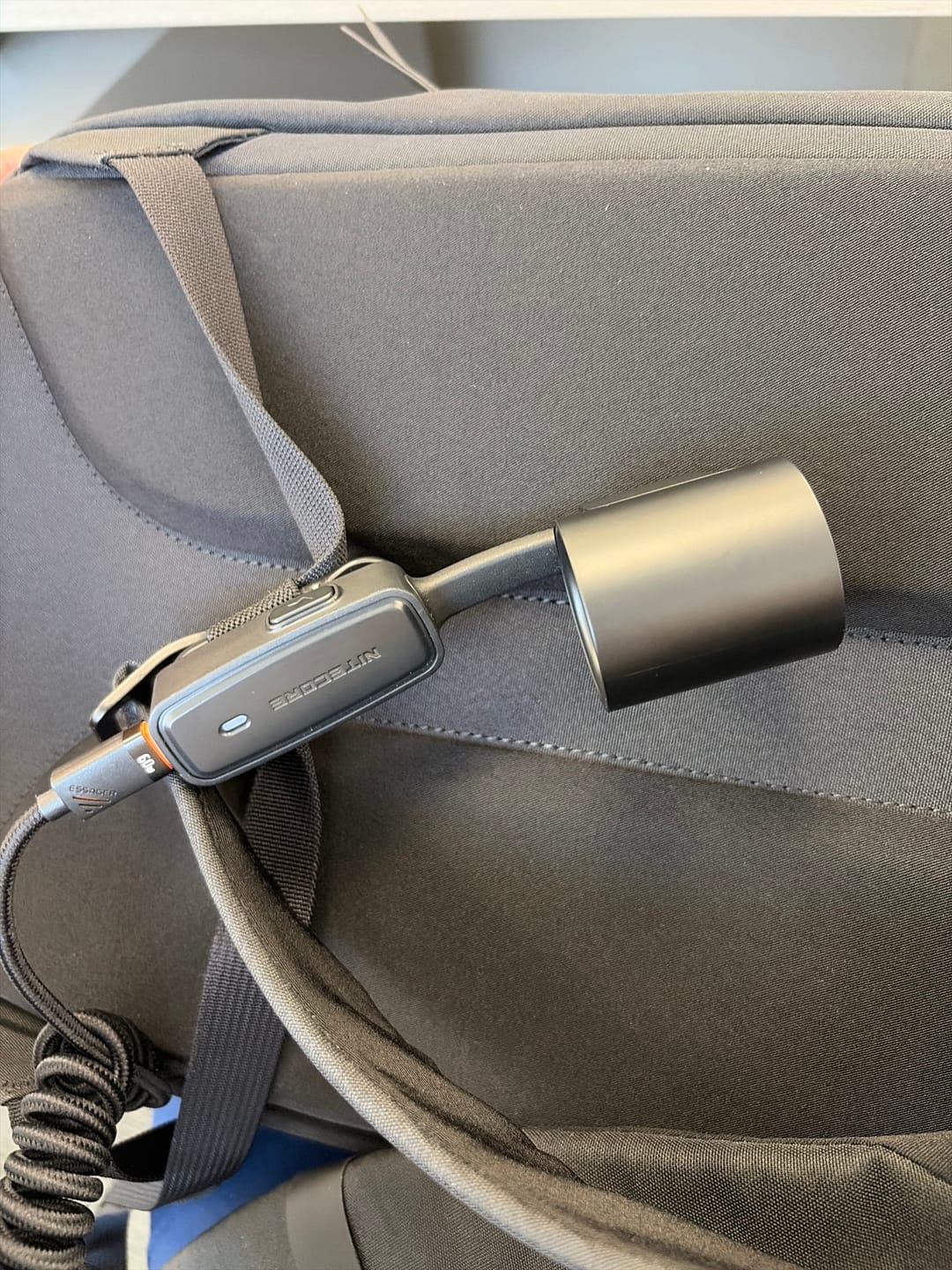 Customer photo review of NCF20 - Lightweight Outdoor Clip-on Fan