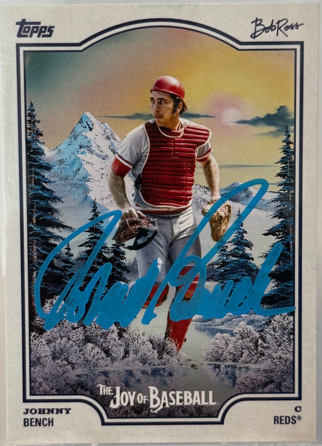 Customer photo review of Johnny Bench Autograph Signing
