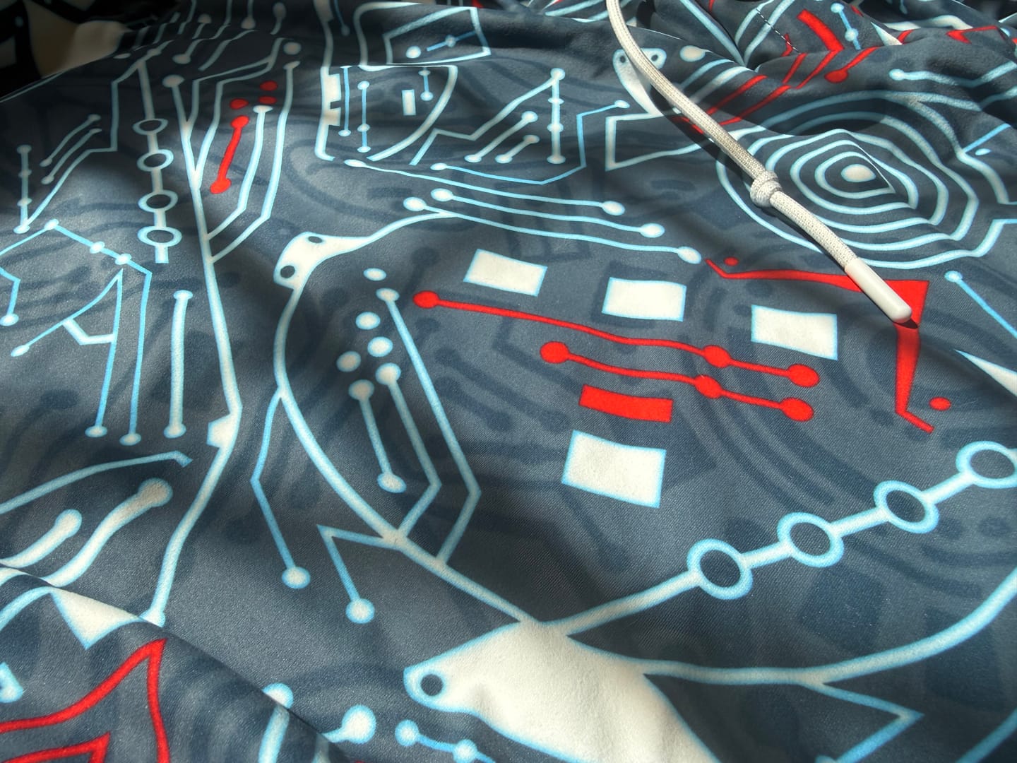 Customer photo review of Disney's Tron "Greetings Programs" – Performance Hoodie
