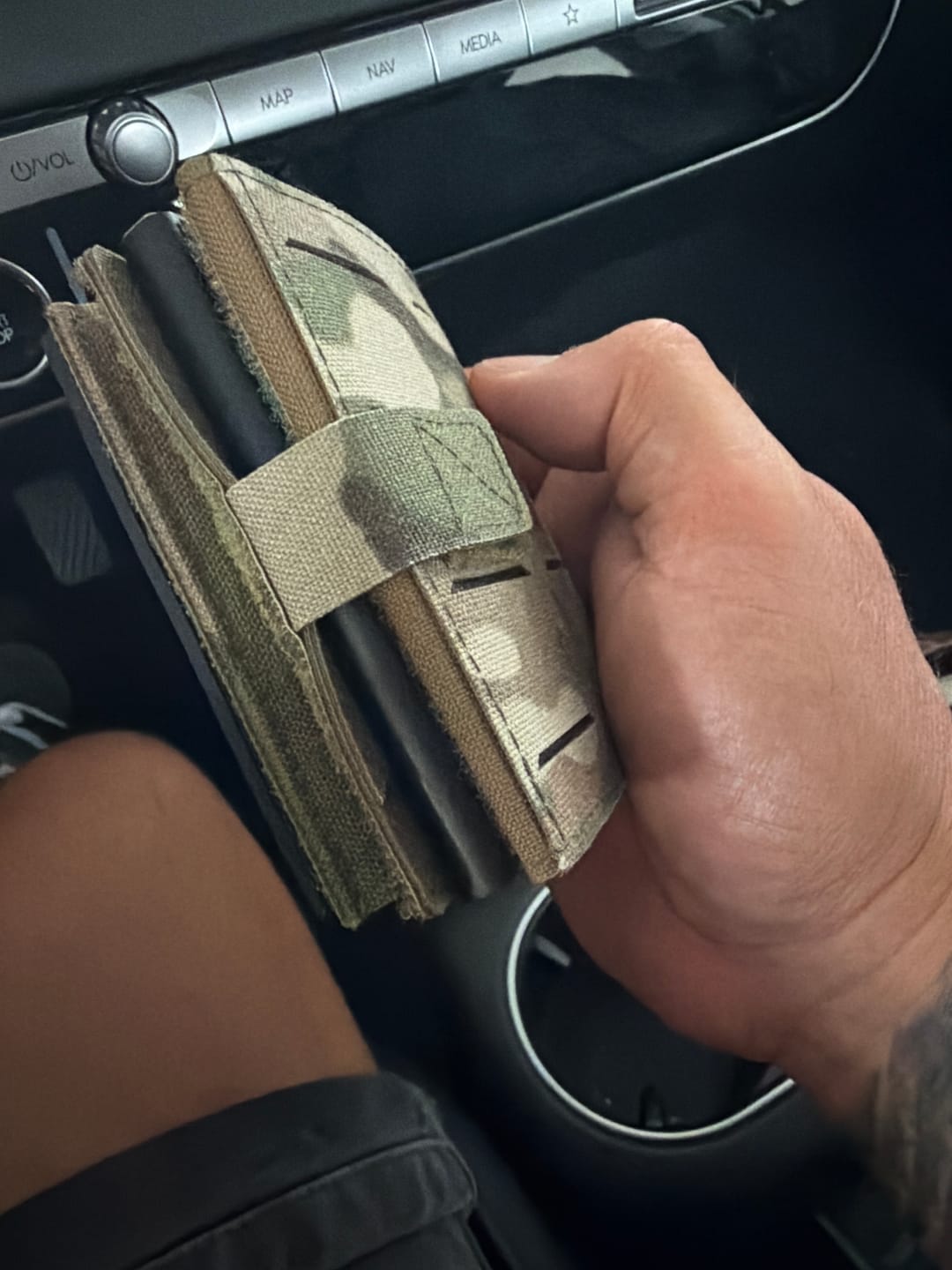 Customer photo review of Tactical Wallet MK2 - Multicam