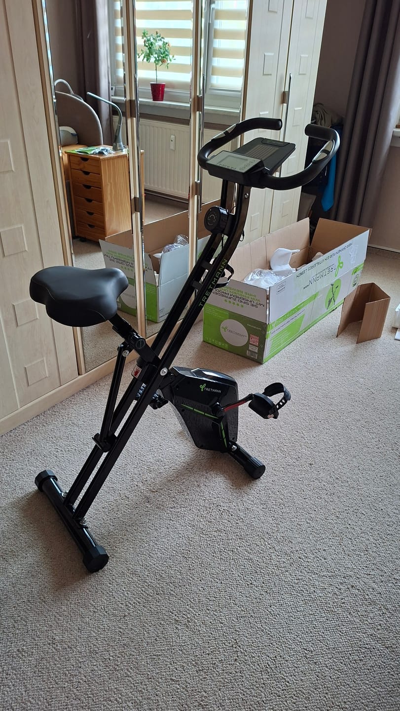 Customer photo review of Tretmann HOME - Klappbarer Heimtrainer