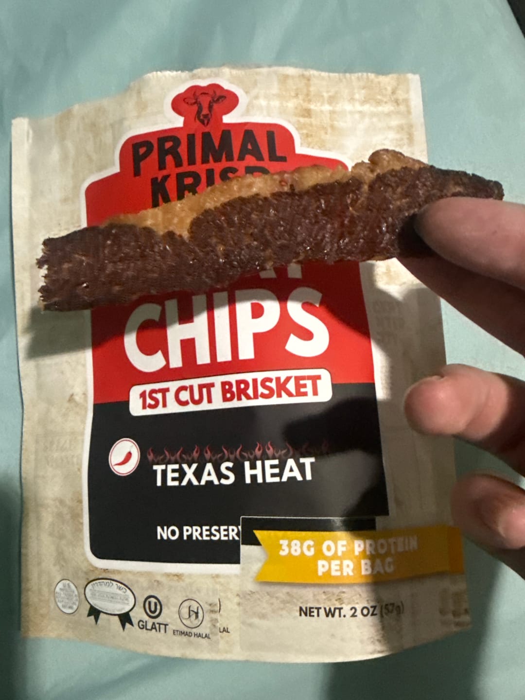Customer photo review of TEXAS HEAT (2 oz)
