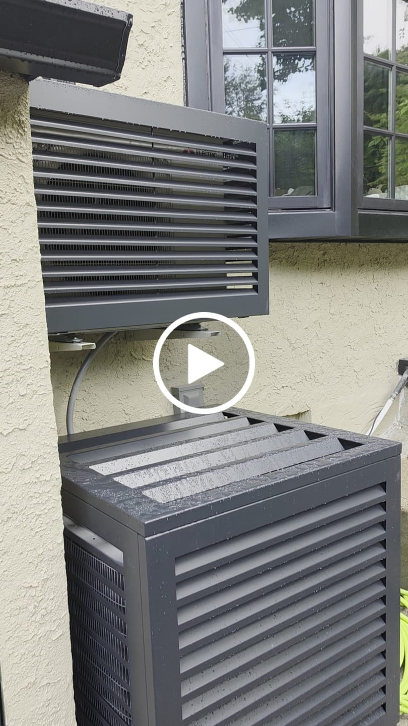 Customer video review of Mini-Split AC Cover - Black