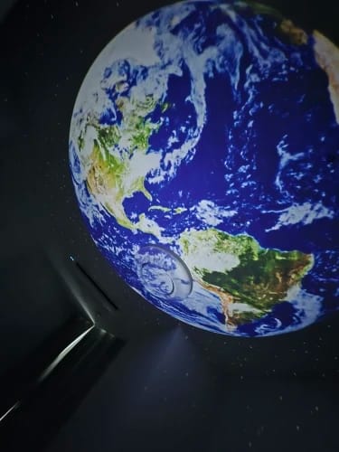 Customer photo review of Starry Sky Galaxy Projector