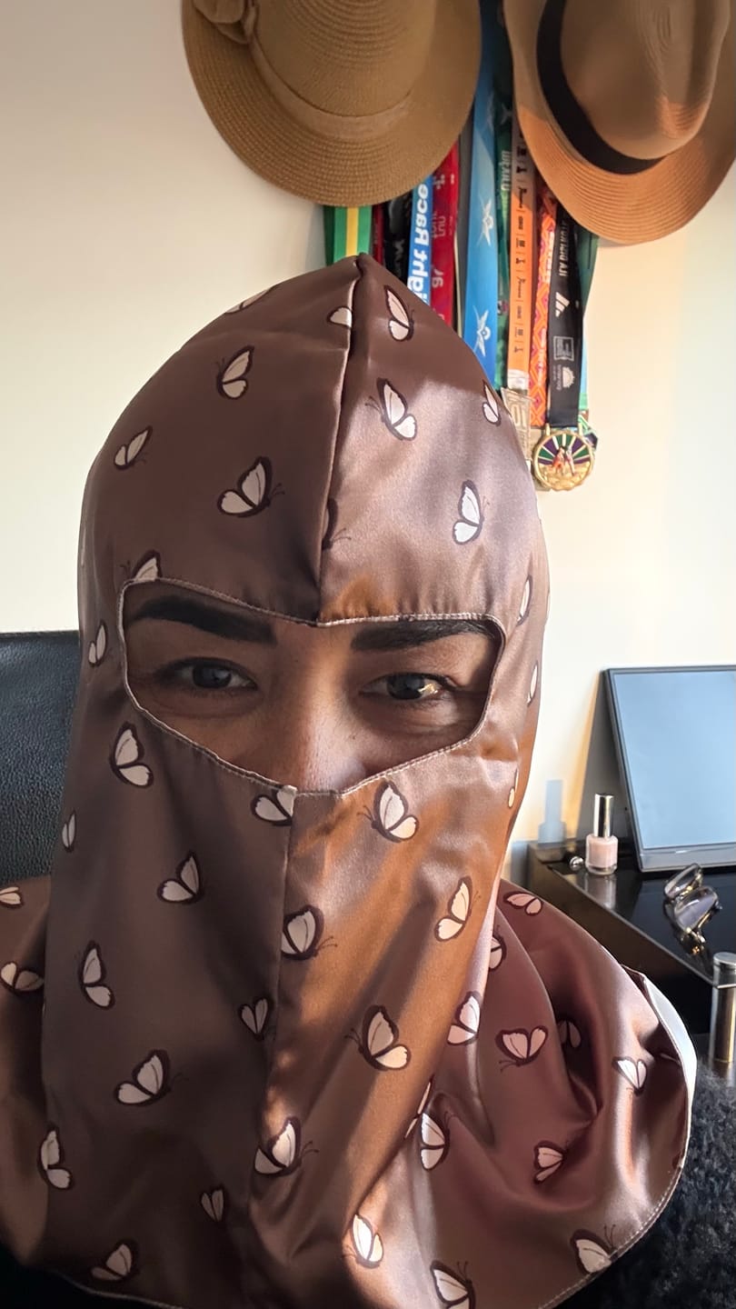 Customer photo review of Face Cover